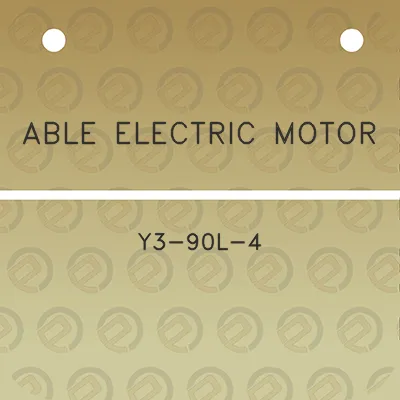 able-electric-motor-y3-90l-4