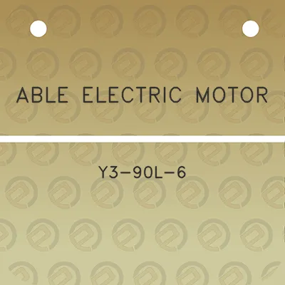 able-electric-motor-y3-90l-6