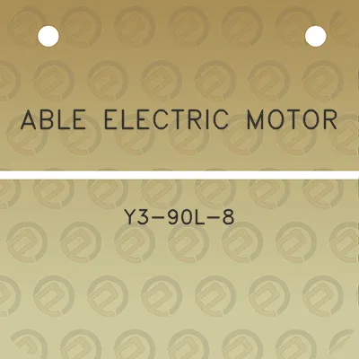 able-electric-motor-y3-90l-8