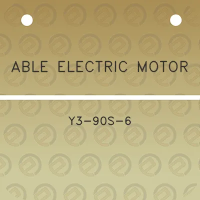 able-electric-motor-y3-90s-6