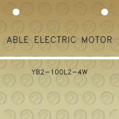 able-electric-motor-yb2-100l2-4w