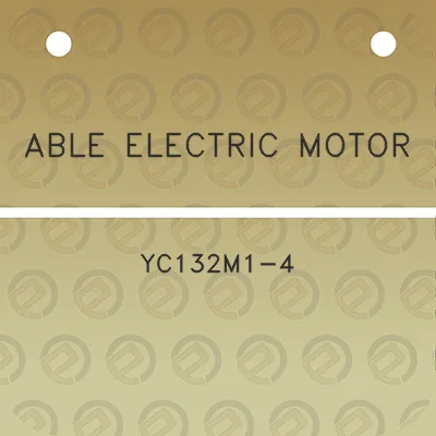 able-electric-motor-yc132m1-4