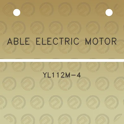 able-electric-motor-yl112m-4