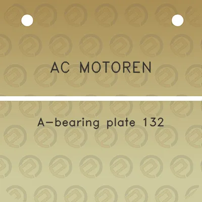 ac-motoren-a-bearing-plate-132