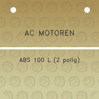 ac-motoren-abs-100-l-2-polig