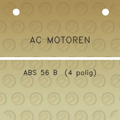 ac-motoren-abs-56-b-4-polig