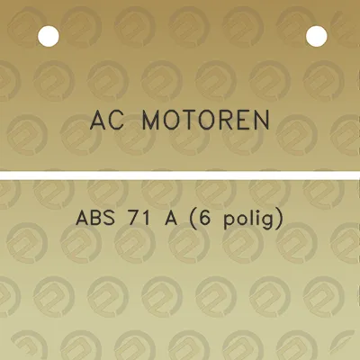 ac-motoren-abs-71-a-6-polig