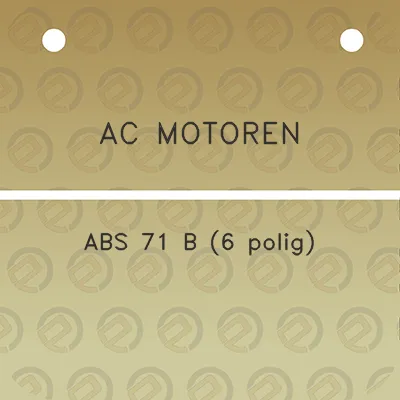 ac-motoren-abs-71-b-6-polig