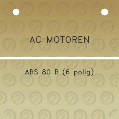 ac-motoren-abs-80-b-6-polig