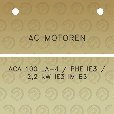 ac-motoren-aca-100-la-4-phe-ie3-22-kw-ie3-im-b3