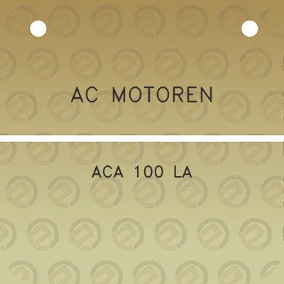 ac-motoren-aca-100-la