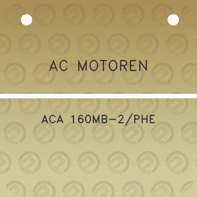 ac-motoren-aca-160mb-2phe