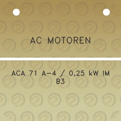 ac-motoren-aca-71-a-4-025-kw-im-b3