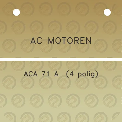 ac-motoren-aca-71-a-4-polig