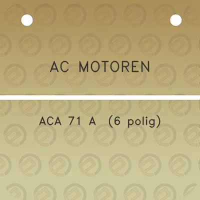 ac-motoren-aca-71-a-6-polig