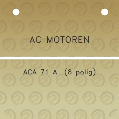 ac-motoren-aca-71-a-8-polig