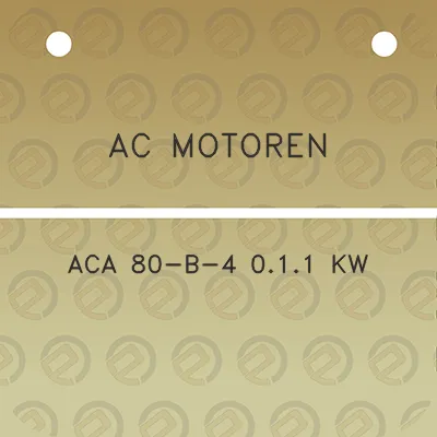 ac-motoren-aca-80-b-4-011-kw