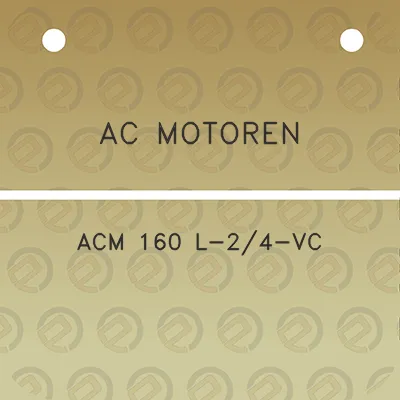 ac-motoren-acm-160-l-24-vc