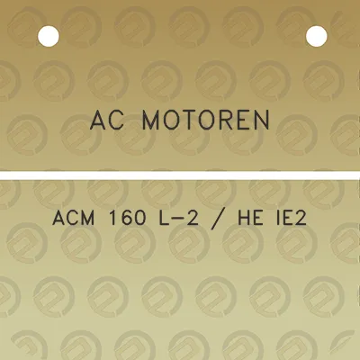 ac-motoren-acm-160-l-2-he-ie2