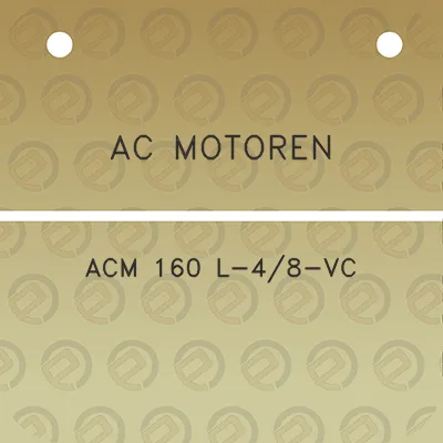 ac-motoren-acm-160-l-48-vc