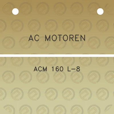 ac-motoren-acm-160-l-8