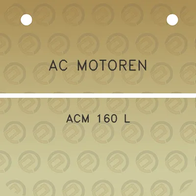 ac-motoren-acm-160-l