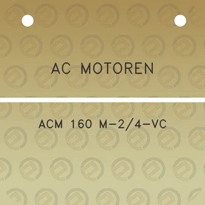 ac-motoren-acm-160-m-24-vc