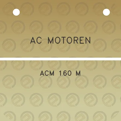 ac-motoren-acm-160-m