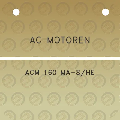 ac-motoren-acm-160-ma-8he