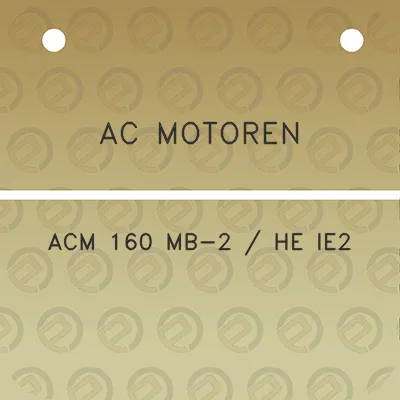 ac-motoren-acm-160-mb-2-he-ie2