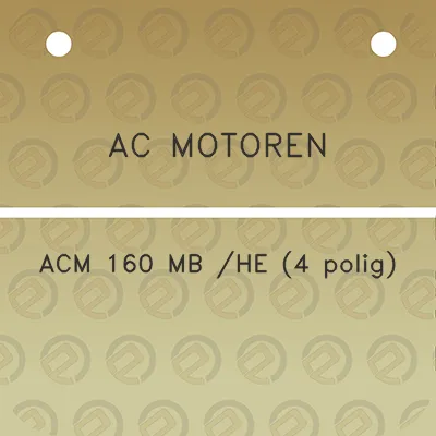 ac-motoren-acm-160-mb-he-4-polig