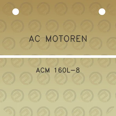 ac-motoren-acm-160l-8