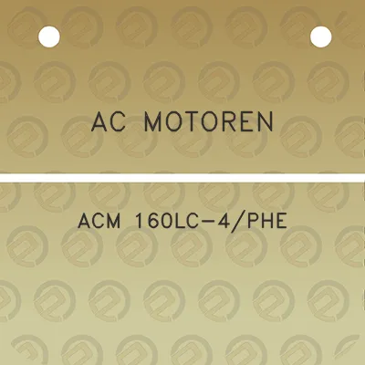 ac-motoren-acm-160lc-4phe