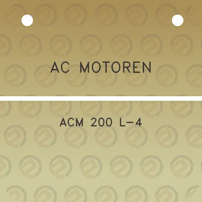 ac-motoren-acm-200-l-4