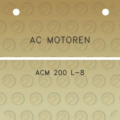 ac-motoren-acm-200-l-8