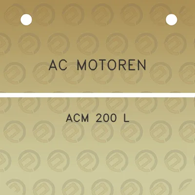 ac-motoren-acm-200-l