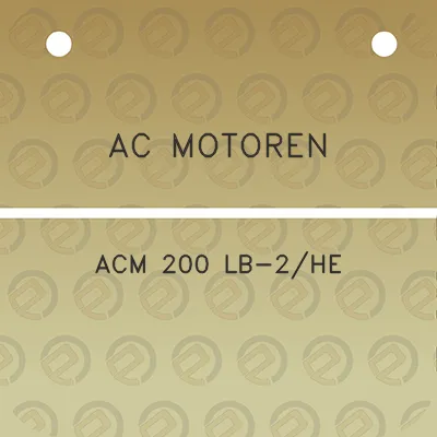 ac-motoren-acm-200-lb-2he