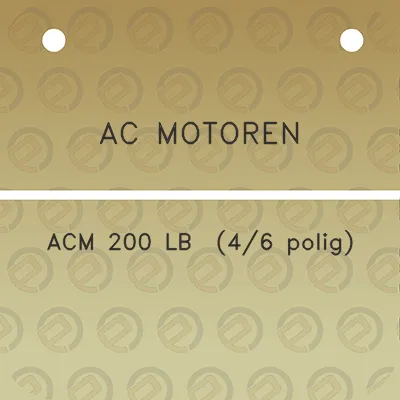 ac-motoren-acm-200-lb-46-polig