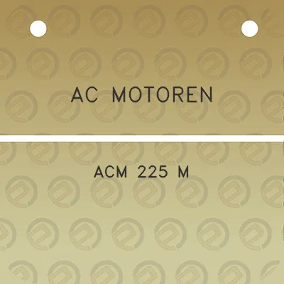 ac-motoren-acm-225-m