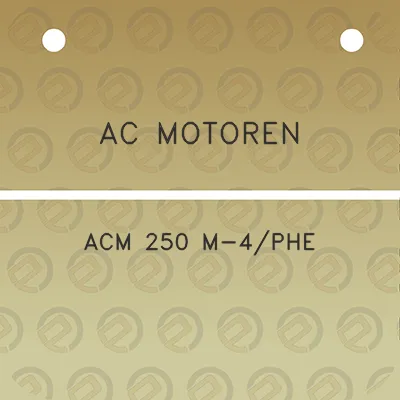 ac-motoren-acm-250-m-4phe