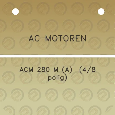 ac-motoren-acm-280-m-a-48-polig