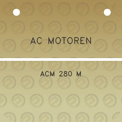 ac-motoren-acm-280-m