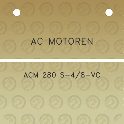 ac-motoren-acm-280-s-48-vc