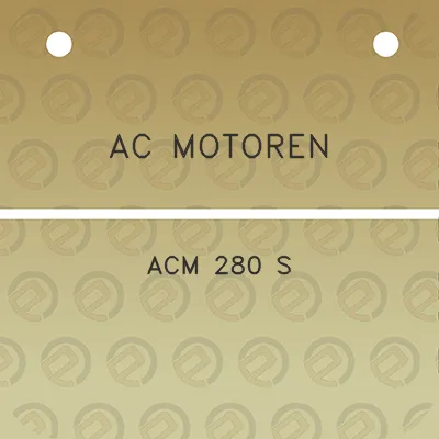 ac-motoren-acm-280-s