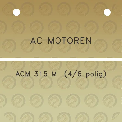 ac-motoren-acm-315-m-46-polig