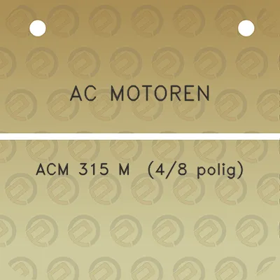 ac-motoren-acm-315-m-48-polig