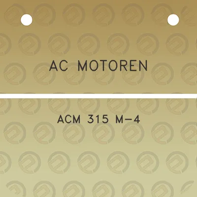 ac-motoren-acm-315-m-4