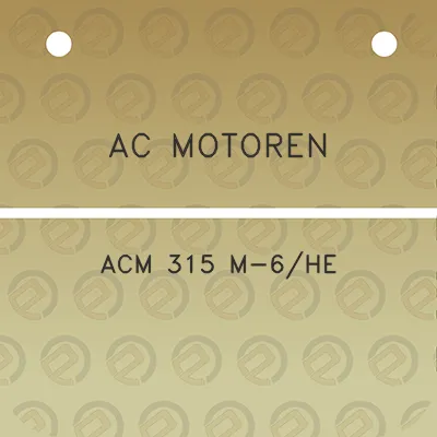 ac-motoren-acm-315-m-6he