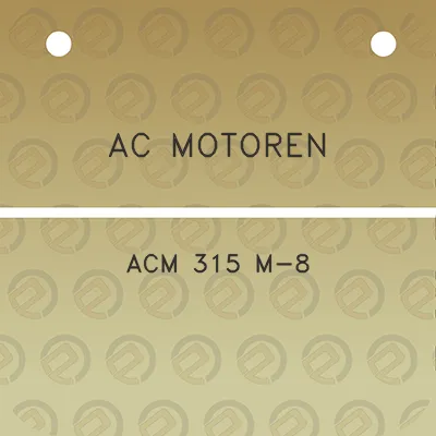 ac-motoren-acm-315-m-8