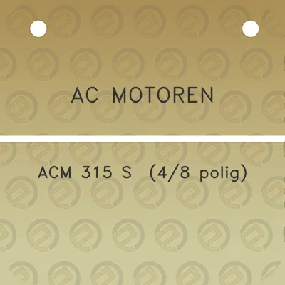 ac-motoren-acm-315-s-48-polig